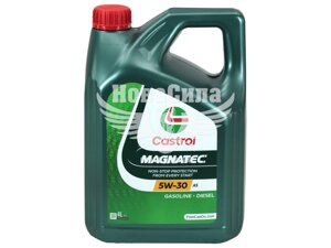 Моторна олія бензин, дизель 5W-30 (Castrol) Magnatec Stop-Start A5 4л. 20-MSS3A5N-4X4L