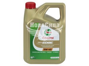 Моторна олія бензин, дизель 5W-40 (Castrol) EDGE Titanium FST C3 4л. 1535F3