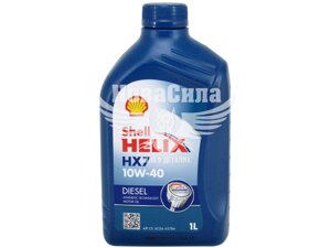 Моторна олія дизель 10W-40 (Shell) Helix HX7 Diesel 1л. HX7