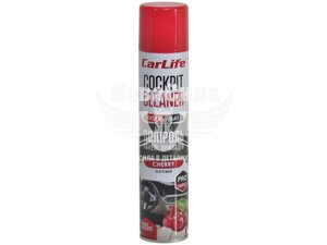 Поліроль пластика (CarLife) Cockpit Cleaner Extra Mat Cherry 320мл. (матовий) CF349