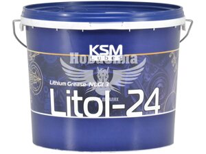 Мастило літол-24 (KSM) 9кг KSM-LITOL-9KG-LOGO