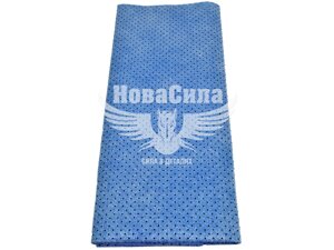 Тряпка для авто (професійна) (Nowax) 40х40см. (перфорована синя) NX62442