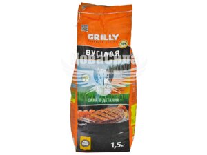 Вугілля для мангалу (Grilly) 1,5кг. GR-65190
