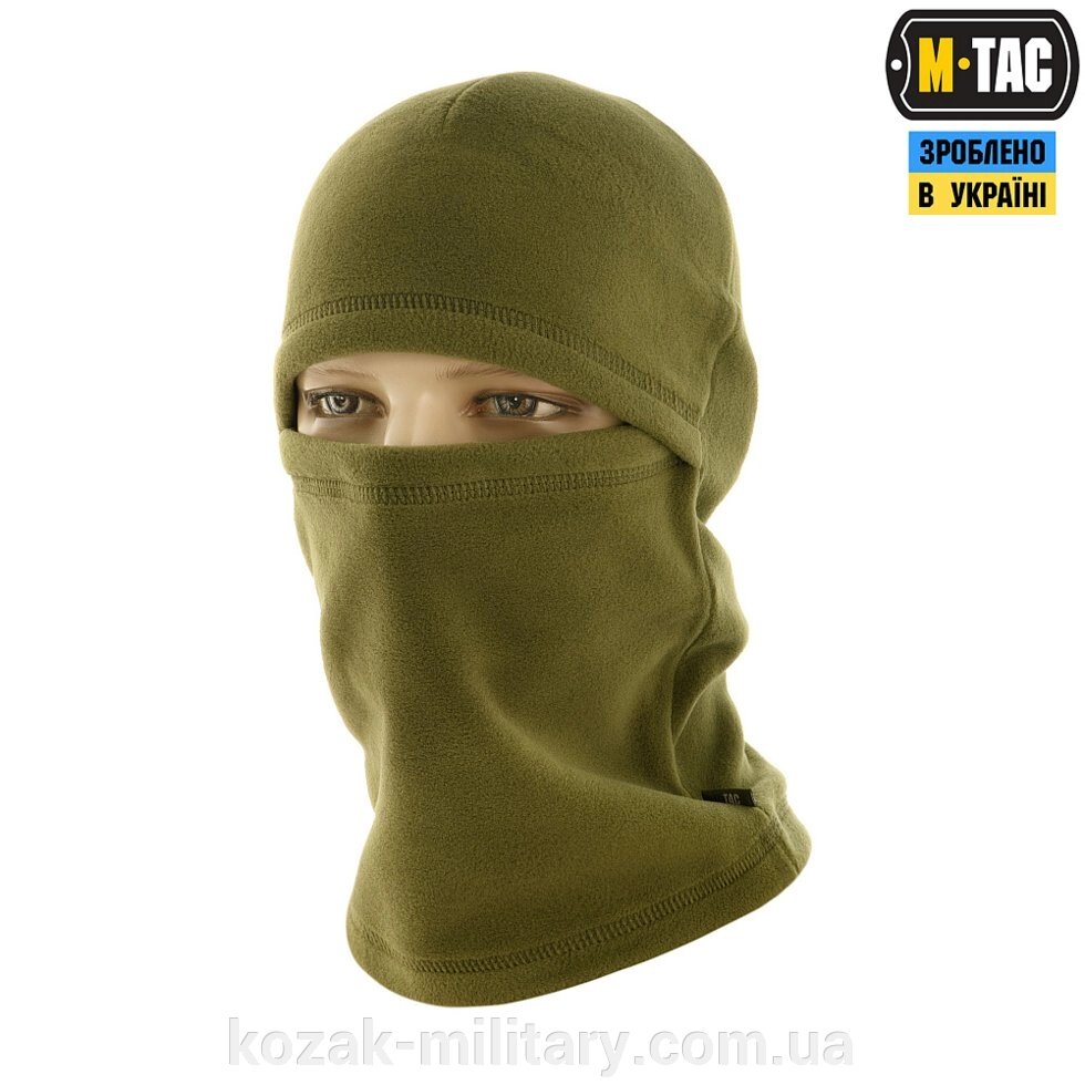 Балаклава-Ніндзя Premium Фліс (250г / м2) Army Oli від компанії "КOZAK" military - фото 1