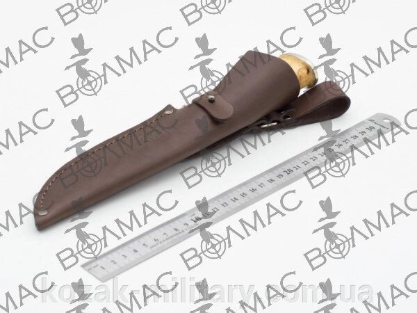 Чохол для ножа №7 шкіряний коричневий від компанії "КOZAK" military - фото 1