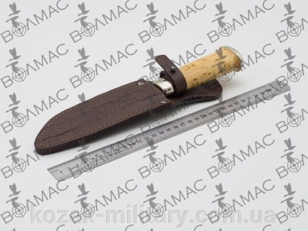 Чохол для ножа №8 шкіряний коричневий від компанії "КOZAK" military - фото 1