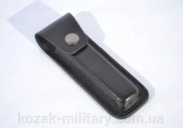 Чохол для розкладного ножа №1 шкіряний чорний від компанії "КOZAK" military - фото 1