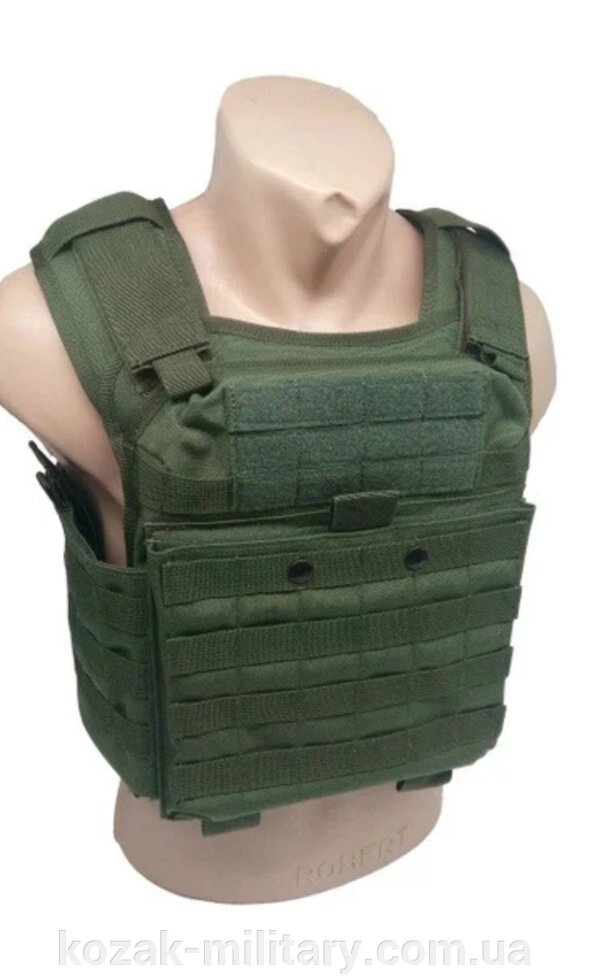 Чохол під бронеплити Plate Carrier Fopc Olive Akinak від компанії "КOZAK" military - фото 1