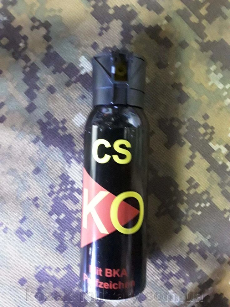 Газовий балон Defense Spray CS KO 100 ml (оригінал Німеччина) від компанії "КOZAK" military - фото 1