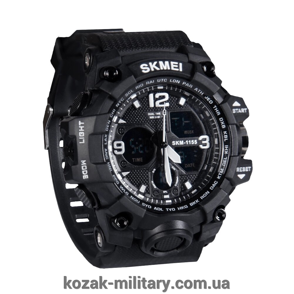 Годинник спортивний SK1155 Чорний (7557) від компанії "КOZAK" military - фото 1