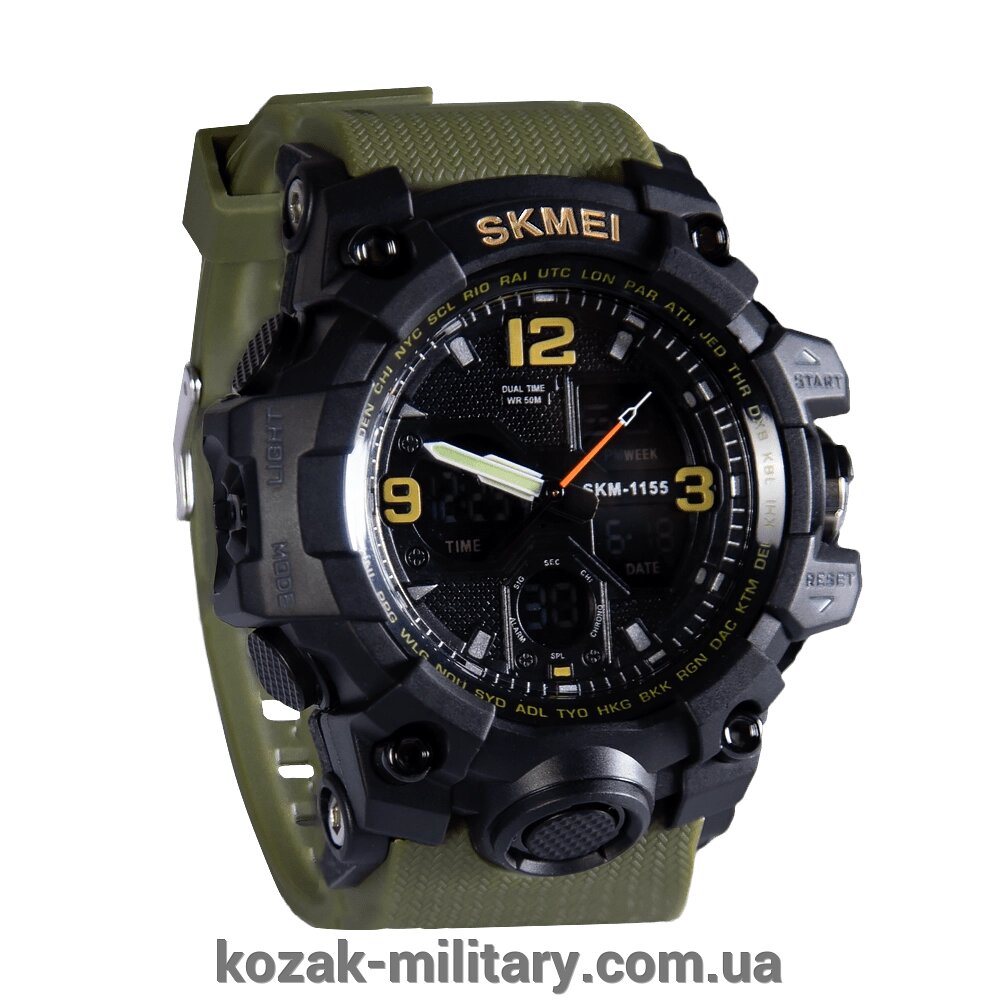 Годинник спортивний SK1155 Олива (7556) від компанії "КOZAK" military - фото 1