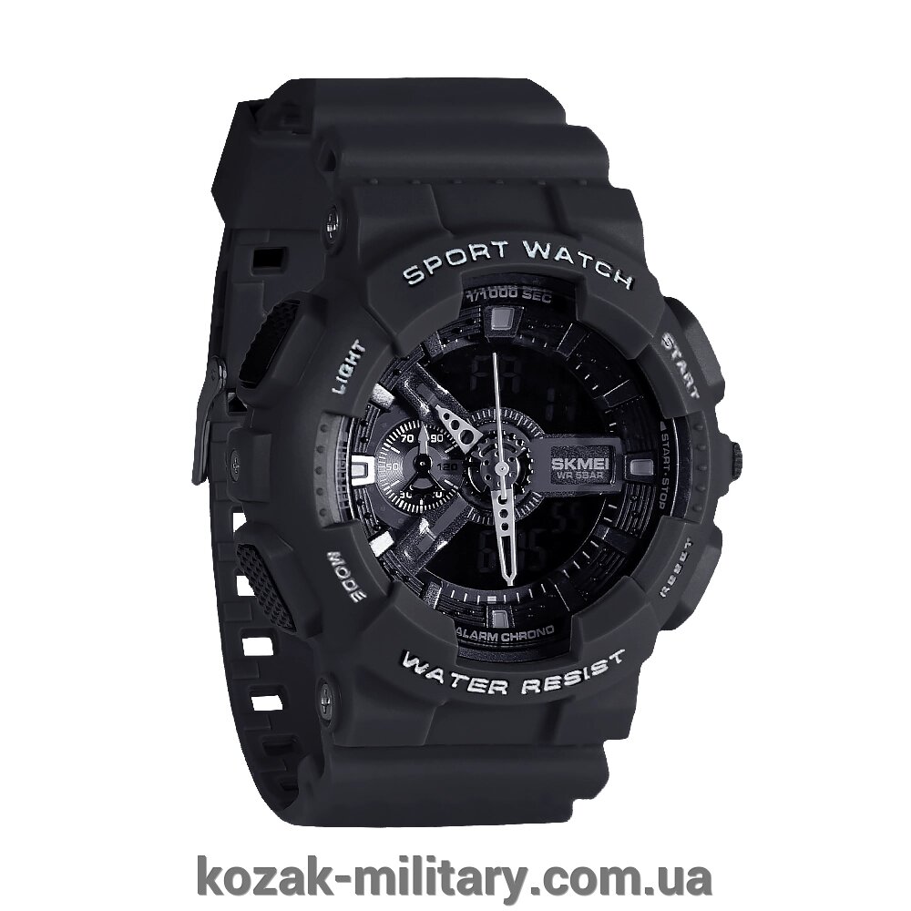 Годинник спортивний SK1688 Чорний (7553) від компанії "КOZAK" military - фото 1