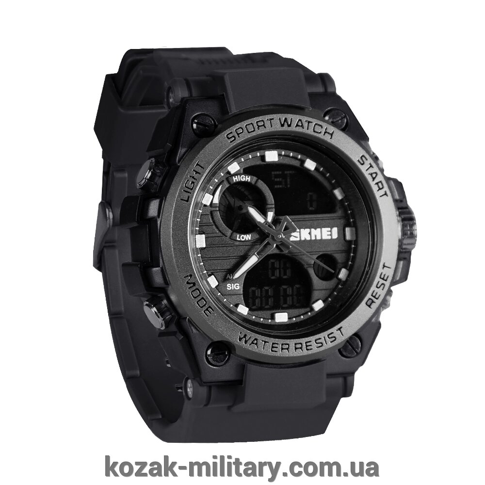 Годинник спортивний SK2031 Чорний (7560) від компанії "КOZAK" military - фото 1
