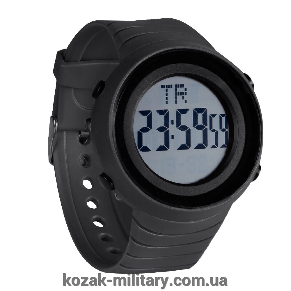 Годинник спортивний SK2152 Чорний (7563) від компанії "КOZAK" military - фото 1