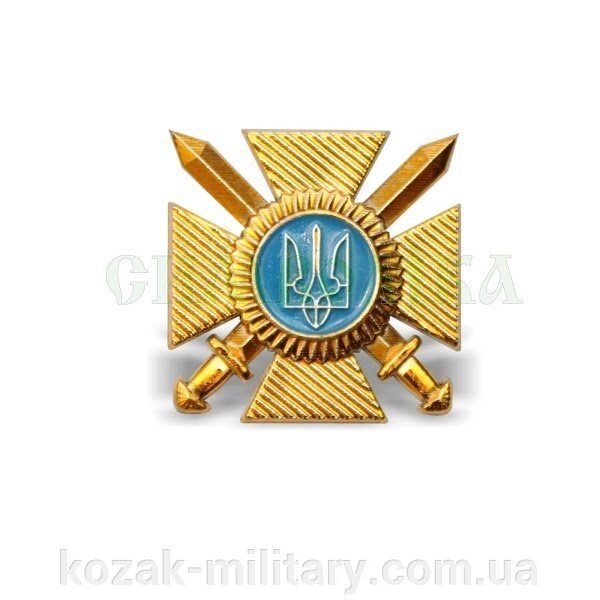 Кокарда ЗСУ (новий зразок) від компанії "КOZAK" military - фото 1