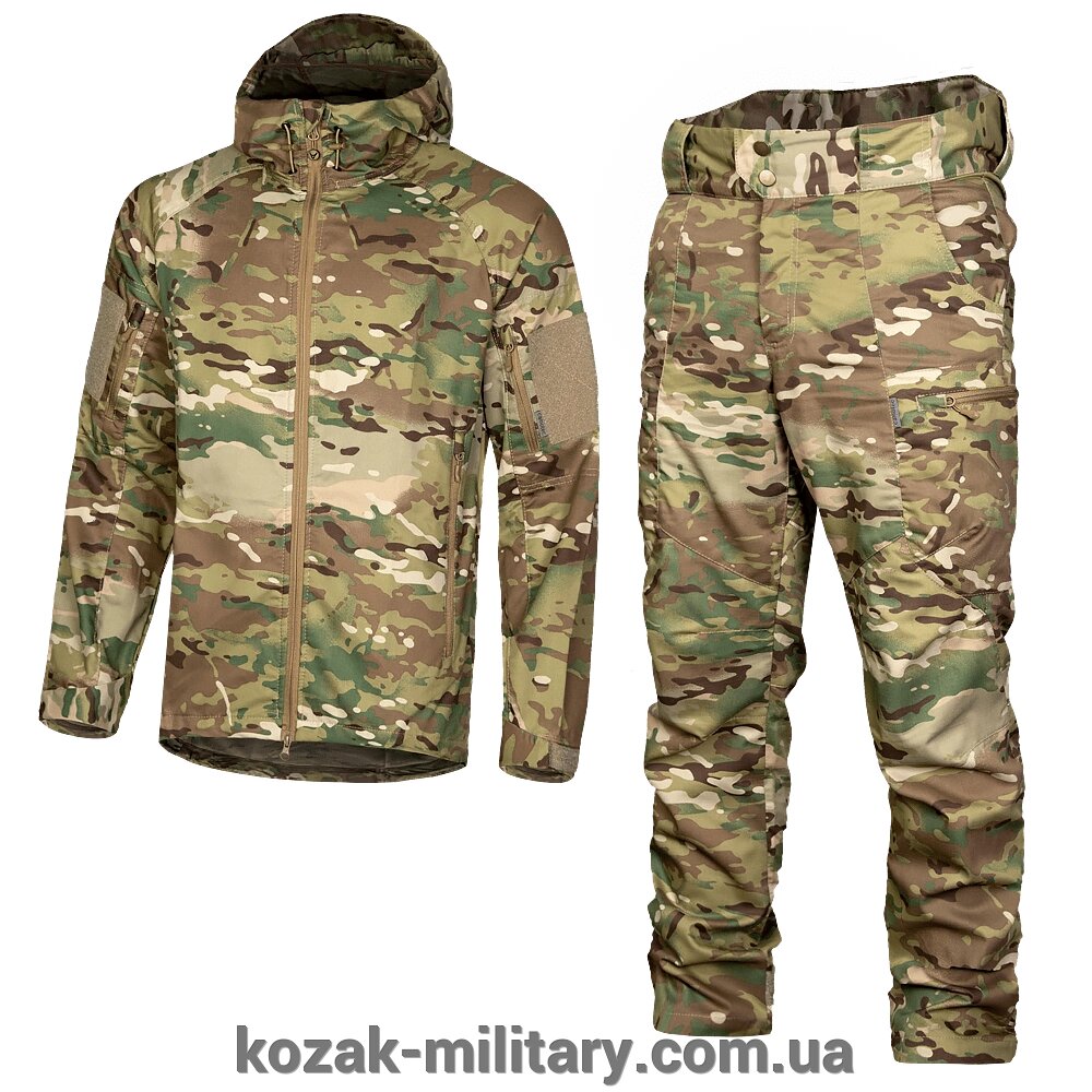 Костюм CM Stalker 3.0 Twill Multicam (7061), S від компанії "КOZAK" military - фото 1