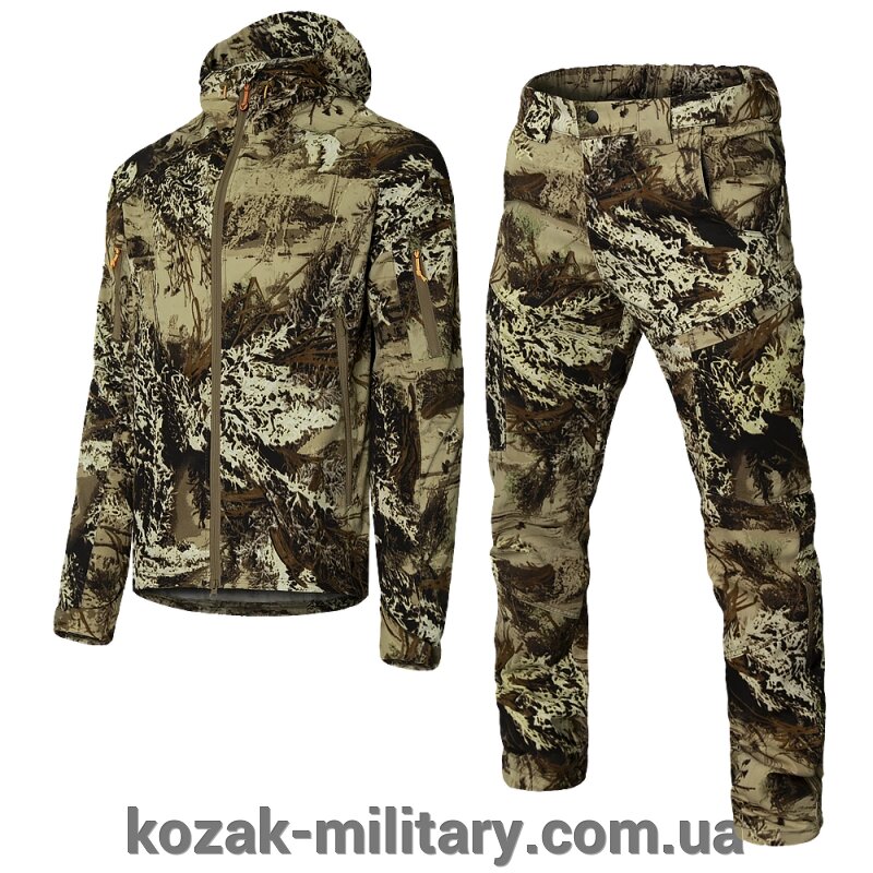 Костюм Instinct Twill Торф'яній Мох (2259), L від компанії "КOZAK" military - фото 1