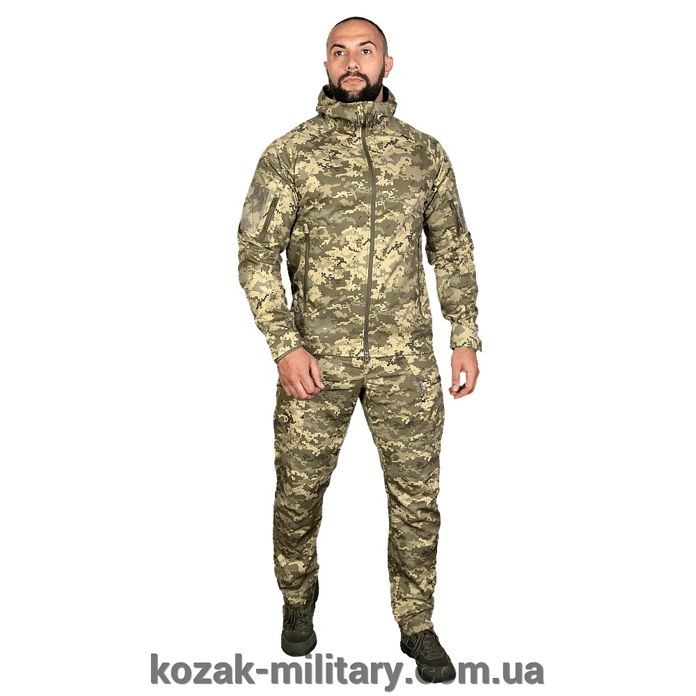 Костюм Stalker 3.0 Twill Піксель (8047), M від компанії "КOZAK" military - фото 1