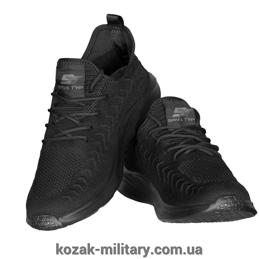 Кросівки ST Lite Чорні (7085), Ящик (8 шт.) від компанії "КOZAK" military - фото 1
