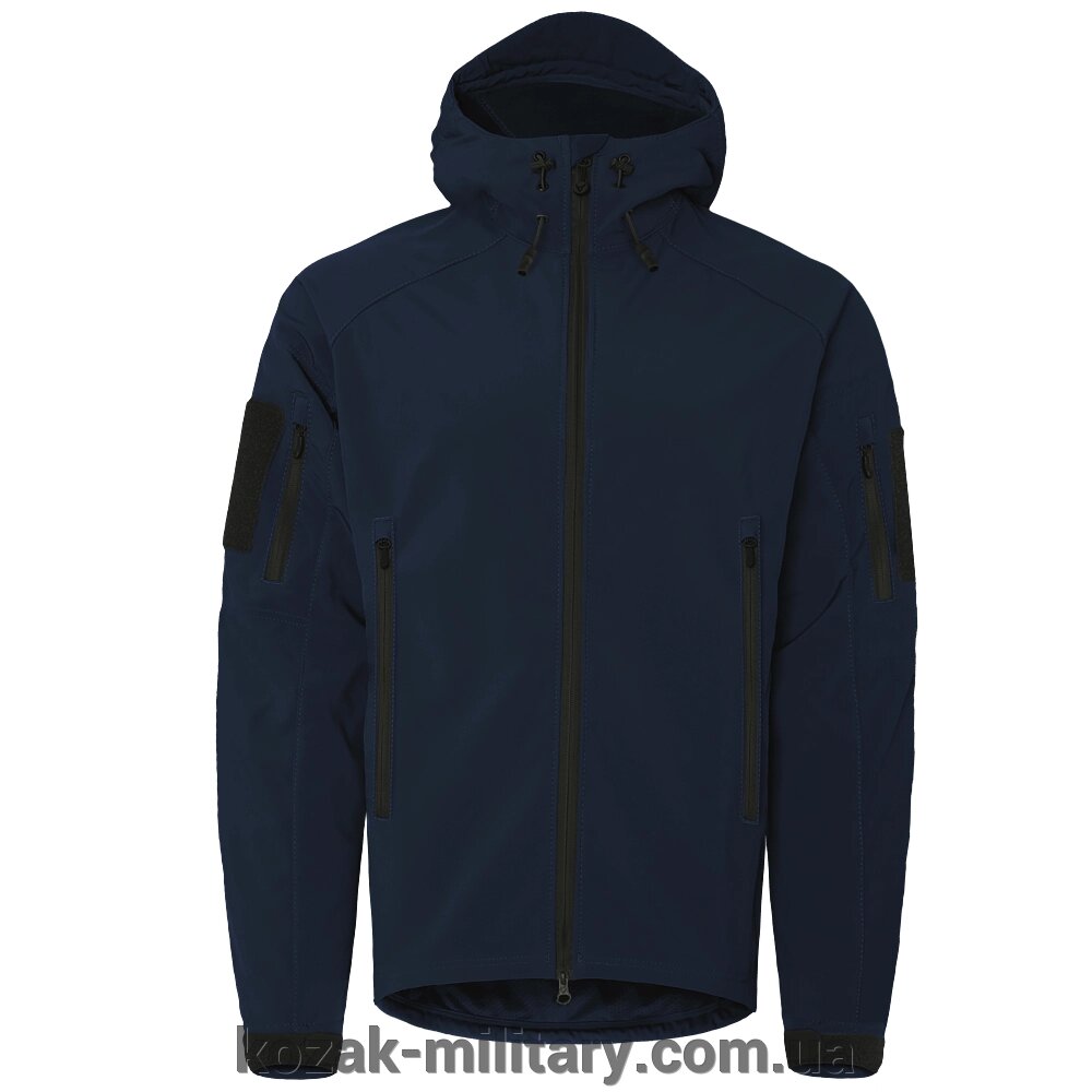 Куртка SoftShell 2.0 Темно-синя (6588), XXL від компанії "КOZAK" military - фото 1