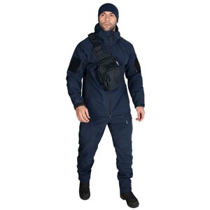 Куртка Stalker SoftShell Темно-синя (7005), S