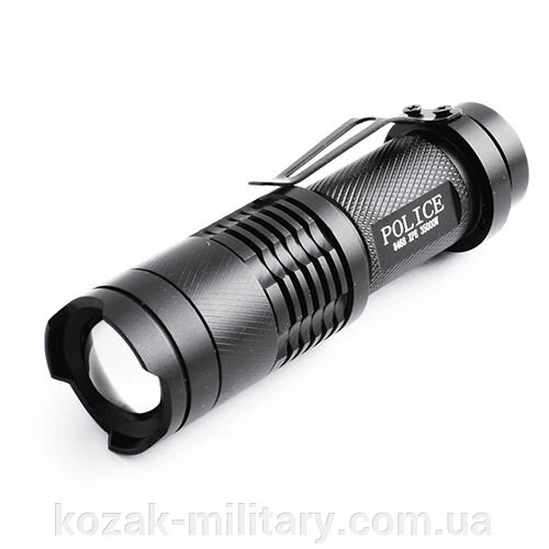 Ліхтар 8468-XPE, zoom, 1xAA / 1x14500, 1хАА від компанії "КOZAK" military - фото 1