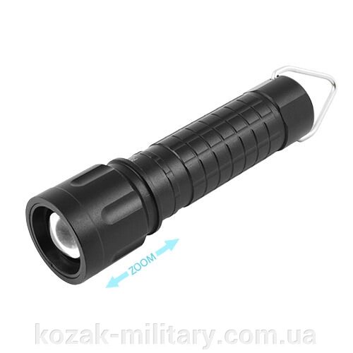 Ліхтар Police T80-T6, zoom, петля для підвішування, 3хААА від компанії "КOZAK" military - фото 1