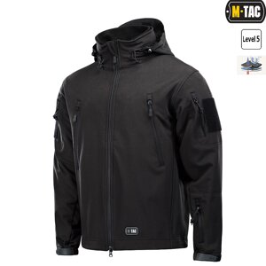 M-TAC куртка SOFT SHELL з підстібкою BLACK