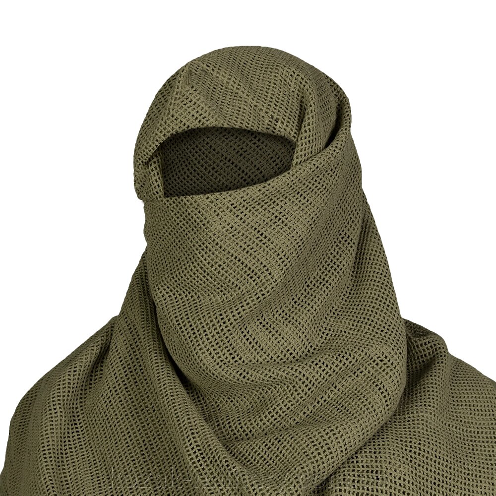 Маскувальний шарф-сітка CM SFVS Олива (7023) від компанії "КOZAK" military - фото 1