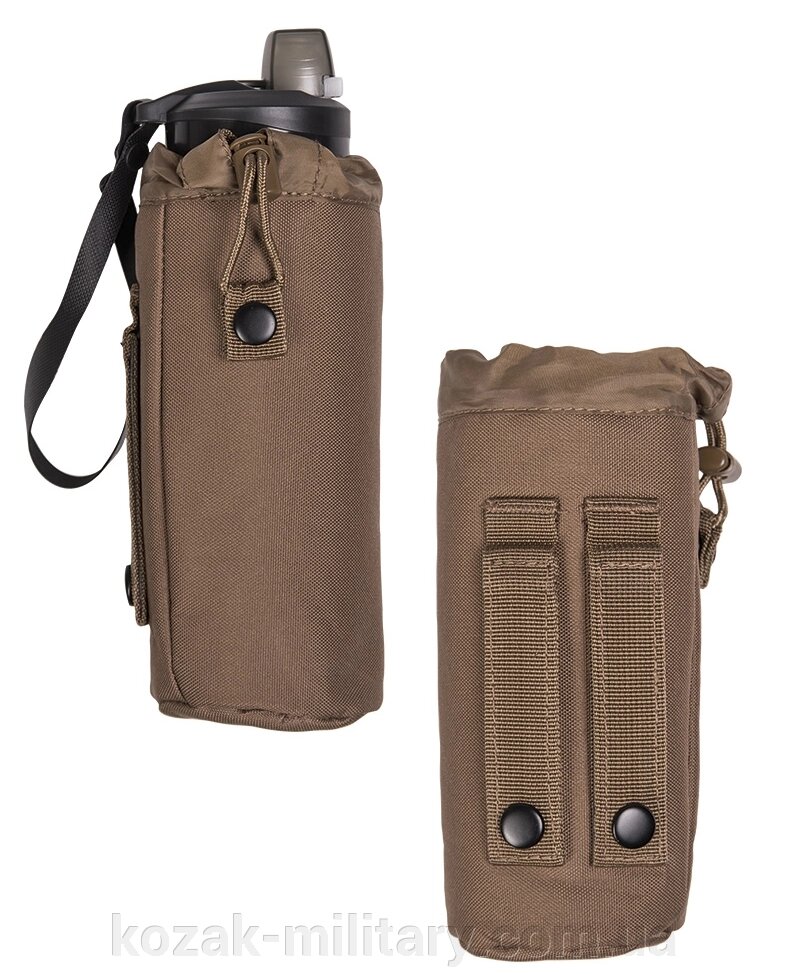 Мілтек Підсумок для ПЛЯШКИ MOLLE DARK COYOTE від компанії "КOZAK" military - фото 1