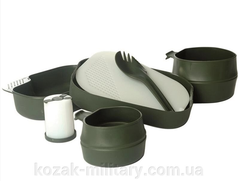 Мілтек ШВЕД. Столові набори (7 ЕЛЕМЕНТІВ) ОЛІВА від компанії "КOZAK" military - фото 1