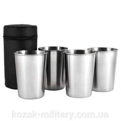 Набір склянок (Великий) D10- (Б) -4СТ 4,7 OZ 140 ML від компанії "КOZAK" military - фото 1