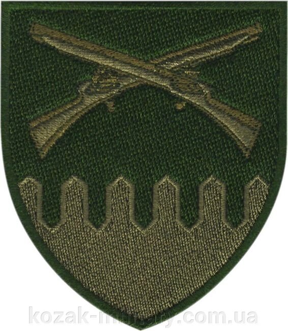 Нарукавні емблема 92-га окрема механізована бригада від компанії "КOZAK" military - фото 1