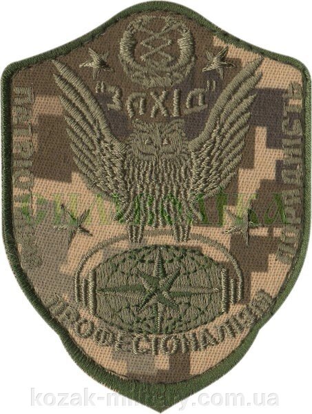 Нарукавні емблема "Центр Радіоелектронної розвідки" Захід " від компанії "КOZAK" military - фото 1