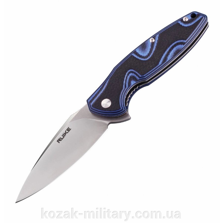 Ніж Ruike Fang P105 (синій, сірий) від компанії "КOZAK" military - фото 1