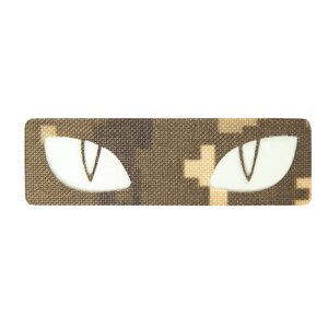 Патч Camotec Очі кота (2.5*8) Піксель/Люмін (9036)