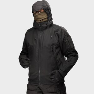 Тактична демісезонна куртка UATAC Gen 5.6 Black Ripstop | S