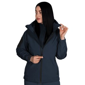 Жіноча куртка Stalker SoftShell Темно-синя (7443), XS