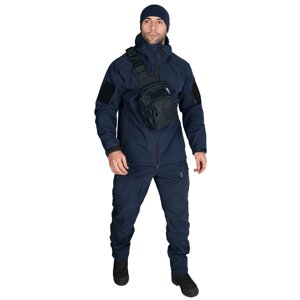 Куртка Stalker SoftShell Темно-синя (7005), XXXXL