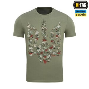 M-Tac футболка Тризуб калина camo S оливковий