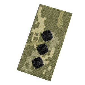 Погон/липучка ЗСУ Старший Лейтенант Піксель (7334)