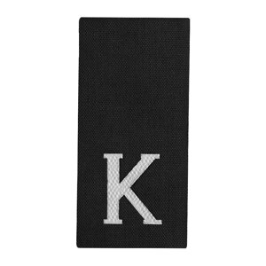 Погон Camotec Курсант Чорний/Рефлект