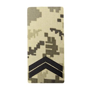 Погон Camotec Молодший Сержант (5*10) Піксель (8782)