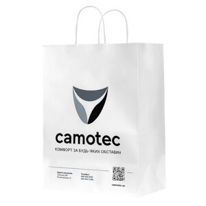 Пакет паперовий Camotec Білий