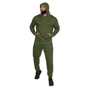 Спортивний костюм Basic Hood Олива (7383), S