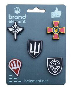 Набір Джиббітсів "Значки’’ Brand Element