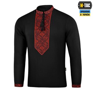 M-TAC ВИШИВАНКА 100% ЛЬОН ЧОРНИЙ 48-50 (M)