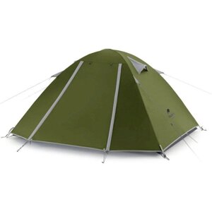 Намет двомісний Naturehike P-Series NH18Z022-P, 210T/65D, темний хакі в Львівській області от компании "КOZAK "military