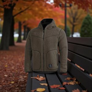 Флісова кофта Pentagon Sherpa Ianos -128-RAL7013/Black/ S