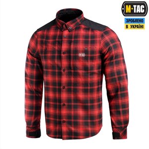 M-TAC СОРОЧКА REDNECK SHIRT RED/BLACK